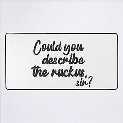 The Breakfast Club Describe Ruckus Desk Mat
