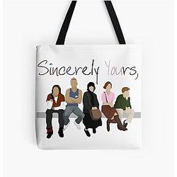 Sincerely The Breakfast Club All Over Print Tote Bag