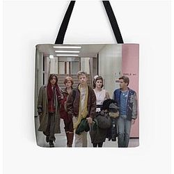 The Breakfast Club Rectangle Less Coloured All Over Print Tote Bag