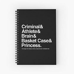 The Breakfast Club Spiral Notebook