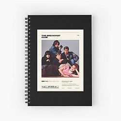 The Breakfast Club Minimalist Spiral Notebook
