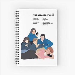 The Breakfast Club Minimalist Notebook