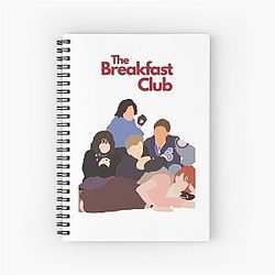 Minimalist The Breakfast Club Design Notebook