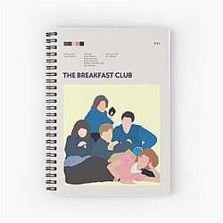 The Breakfast Club Minimalist Film Notebook