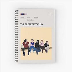The Breakfast Club Minimalist Film Notebook