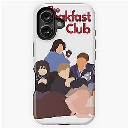 Minimalist The Breakfast Club Design iPhone Tough Case
