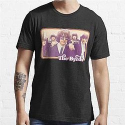 The Byrds  Vintage Style Retro Fan Art Essential T-Shirt