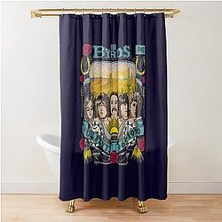 The byrds Shower Curtain