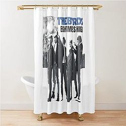 Byrds Premium Shower Curtain