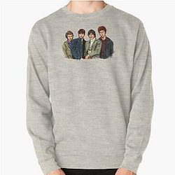 The Byrds - An illustration by Paul Cemmick Pullover Sweatshirt