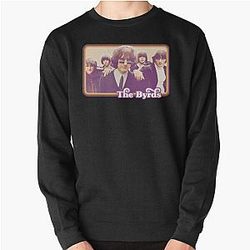 The Byrds  Vintage Style Retro Fan Art Pullover Sweatshirt