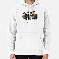 The Byrds - An illustration by Paul Cemmick Pullover Hoodie