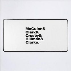 The Byrds Desk Mat