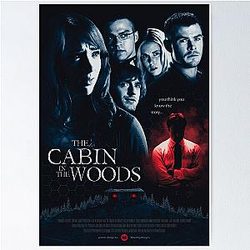 Affiche de la Cabine dans les Bois