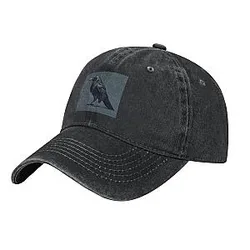 The Classic Adjustable Strap Black Cotton Baseball Cap for Men and Women Breathable Stylish
