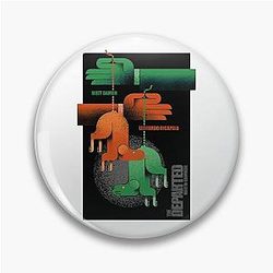 The Departed illustration Pin
