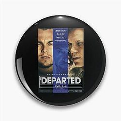 Mens Funny Japanese The Departed Leonardo Dicaprio Pin