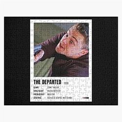 Music Vintage Retro The Departed Minimalist Poster Movies Jigsaw Puzzle