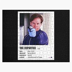 Animal The Departed Minimalist Poster Jack Nicholson Jigsaw Puzzle