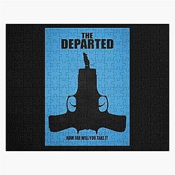 Vintage Photograp The Departed - Minimal Movie Poster - Mmpg - Graphix Jack Nicholson Jigsaw Puzzle