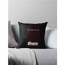 Needed Gifts The Departed Minimalist Moive Poster Throw Pillow