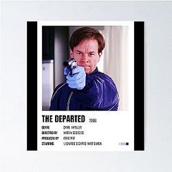 Animal The Departed Minimalist Poster Jack Nicholson Poster