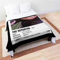Music Vintage Retro The Departed Minimalist Poster Movies Comforter