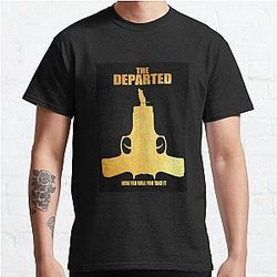 Birthday Gifts The Departed - Minimal Movie Poster - Mmpg - Graphix Inception Classic T-Shirt