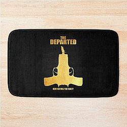 Birthday Gifts The Departed - Minimal Movie Poster - Mmpg - Graphix Inception Bath Mat