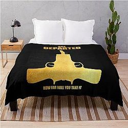 Birthday Gifts The Departed - Minimal Movie Poster - Mmpg - Graphix Inception Throw Blanket