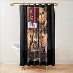 Funny Men The Departed Supporting Fighting Shower Curtain