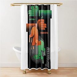 The Departed illustration Shower Curtain