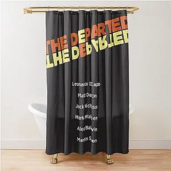 The Departed minimalist Shower Curtain