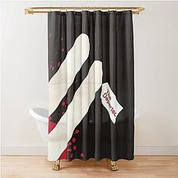 The Departed minimal Shower Curtain