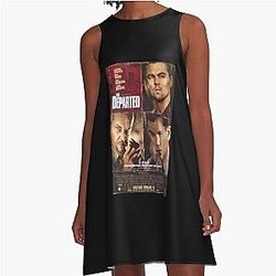 Funny Men The Departed Supporting Fighting A-Line Dress