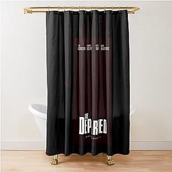 Needed Gifts The Departed Minimalist Moive Poster Shower Curtain