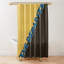 The Departed minimal Shower Curtain
