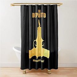 Birthday Gifts The Departed - Minimal Movie Poster - Mmpg - Graphix Inception Shower Curtain