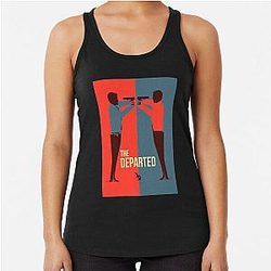 Beautiful Model The Departed Departed Racerback Tank Top