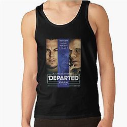 Mens Funny Japanese The Departed Leonardo Dicaprio Tank Top