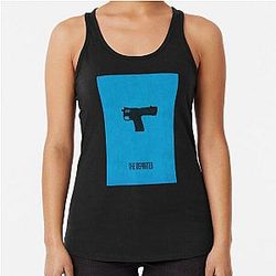 The Departed minimalist Racerback Tank Top