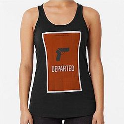 The Departed minimal Racerback Tank Top