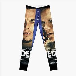 Mens Funny Japanese The Departed Leonardo Dicaprio Leggings