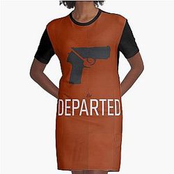 The Departed minimal Graphic T-Shirt Dress