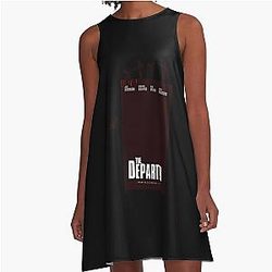 Needed Gifts The Departed Minimalist Moive Poster A-Line Dress