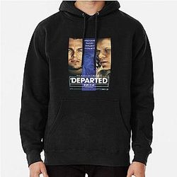 Mens Funny Japanese The Departed Leonardo Dicaprio Pullover Hoodie