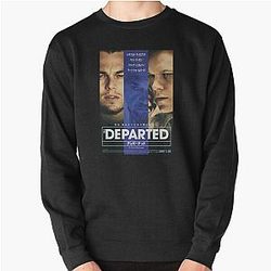 Mens Funny Japanese The Departed Leonardo Dicaprio Pullover Sweatshirt