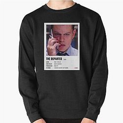 Music Vintage The Departed Minimalist Poster Gangs Of New York Pullover Sweatshirt