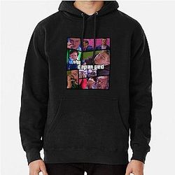 For Men Women The Departed Movie Poster (Gta Version) Martin Scorsese Pullover Hoodie