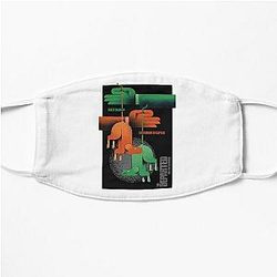 The Departed illustration Flat Mask